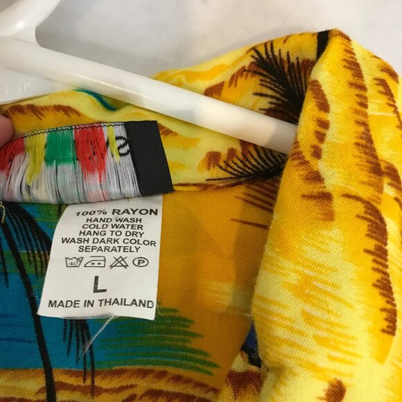 AKSHI MENS RAYON SHIRT SIZE L - Picture 4 of 7